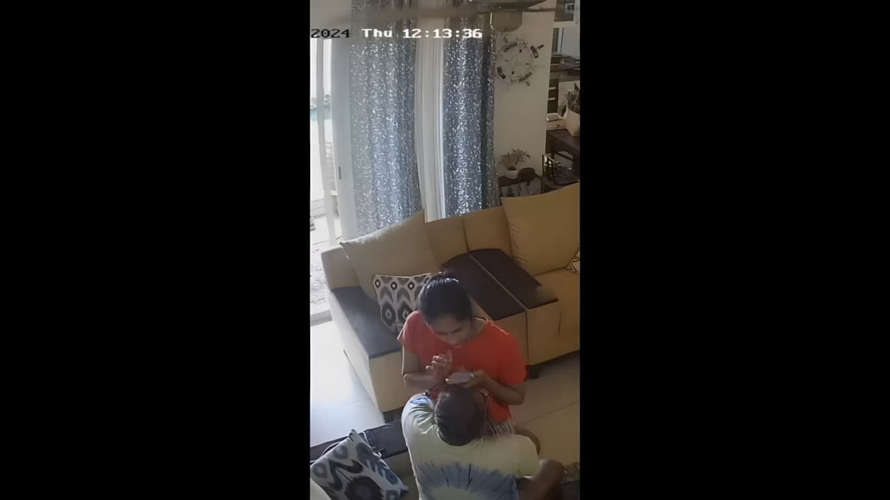 Sexy Niece Boob Sucked By Uncle Captured By CCTV