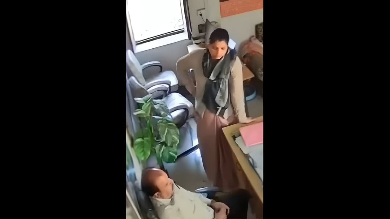 Blowjob Caught on CCTV