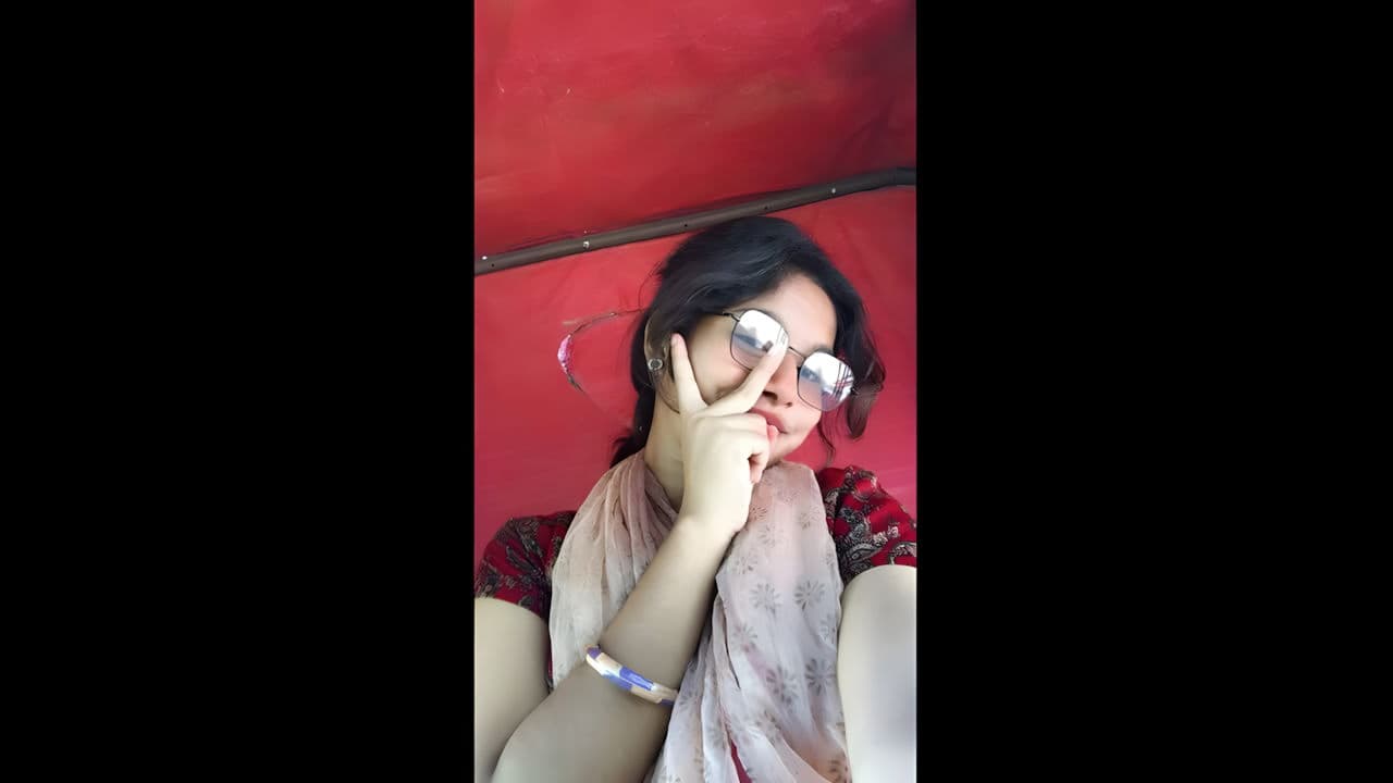 Horny Girlfriend Teasing And Fingering