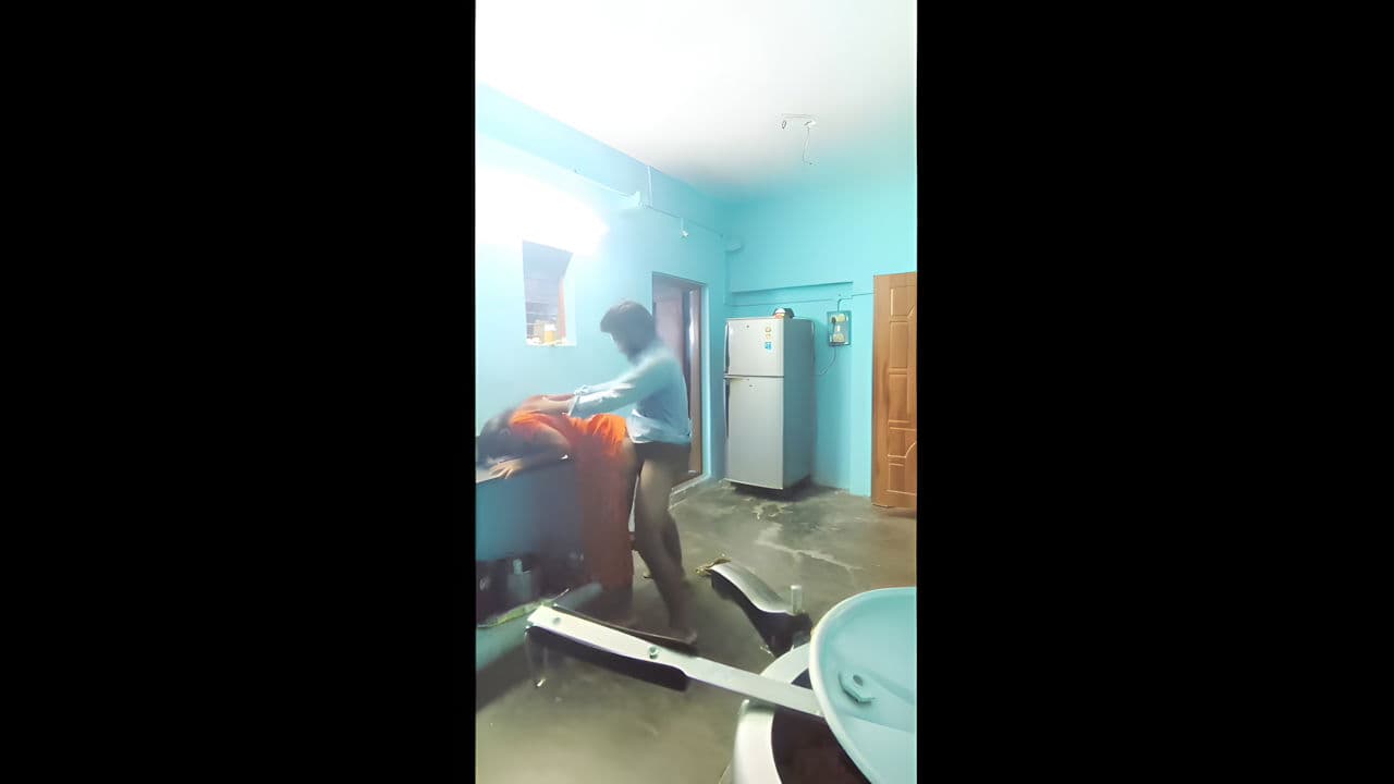 Sali Fucked Hard in Kitchen