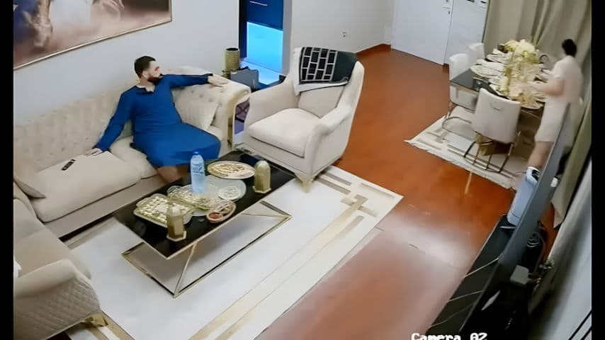 Fucking Saas While Wife Sleeping Hidden Cam