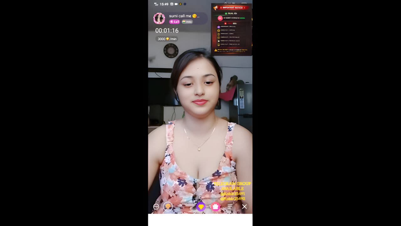 New Chamet Desi Girl Live Video