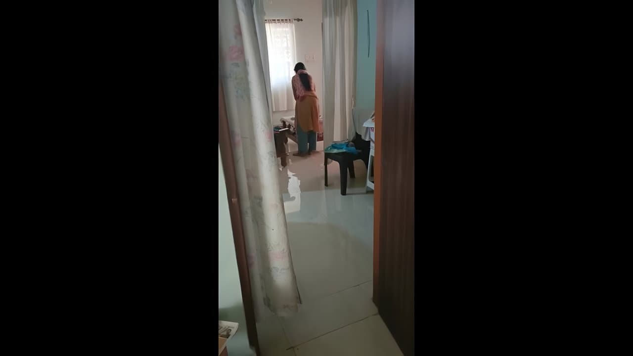Sexy MILF Bhabhi Sucking Lover's Cock and Putting Condom