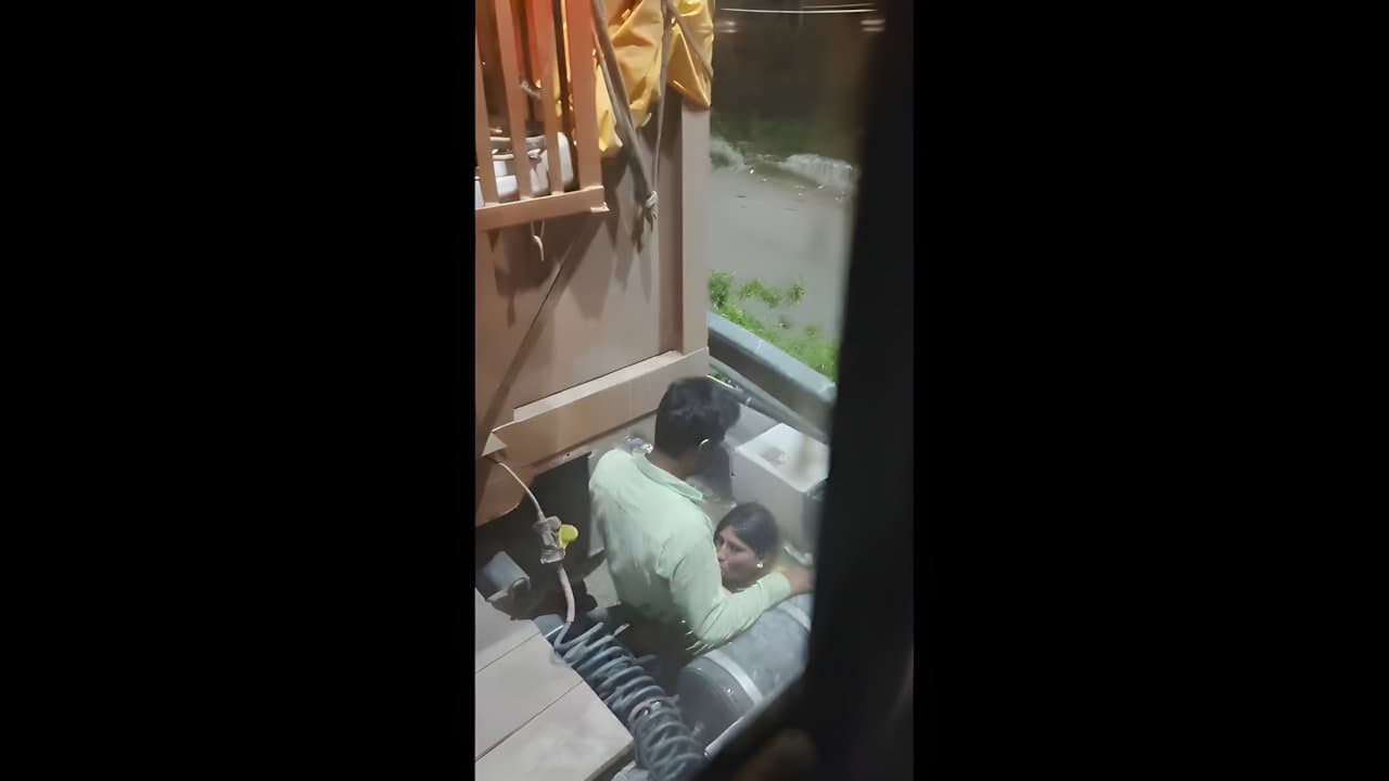 Risky Public Blowjob