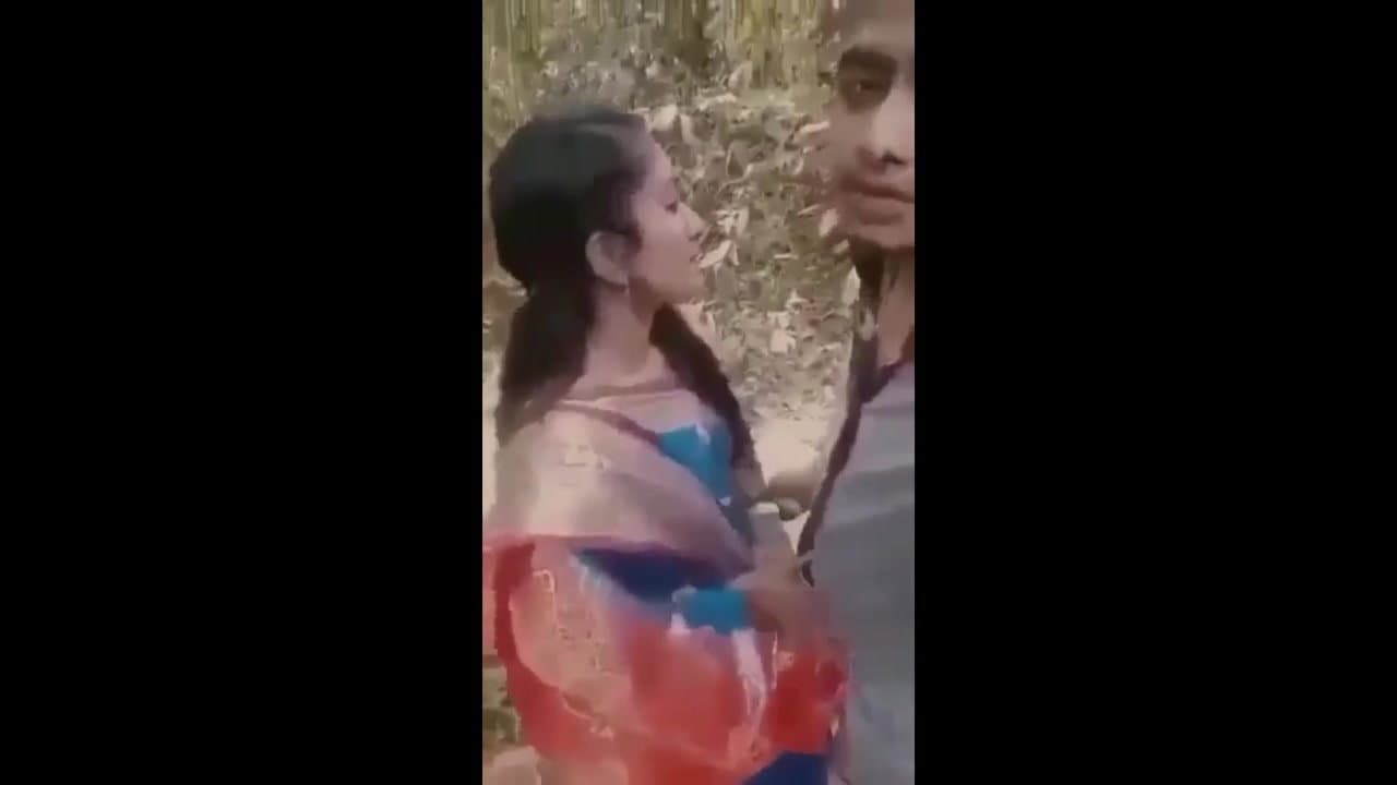 Indian College Boy Fucking His Teacher at Outdoor Place