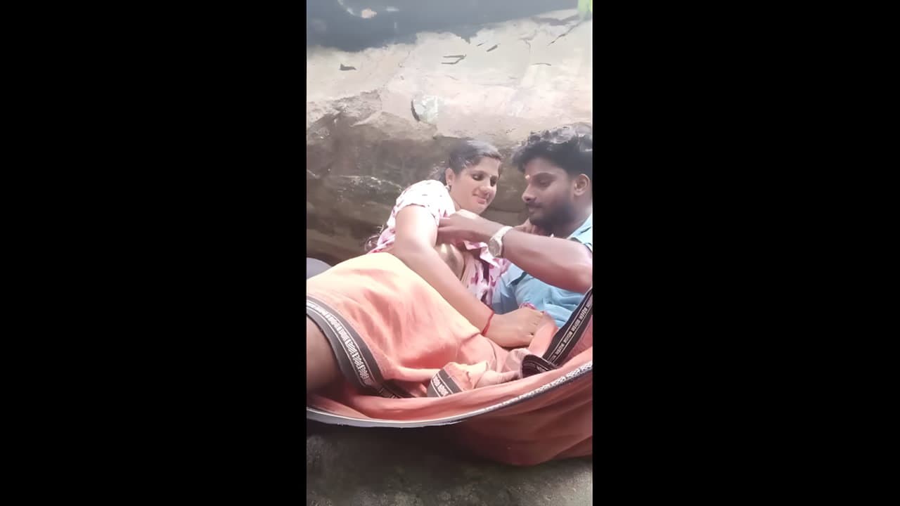Horny Lover Having Outdoor