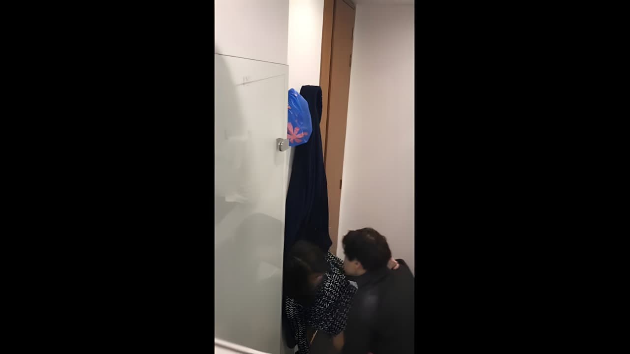 Horny Lovers Fucking in Washroom Secretly Captured