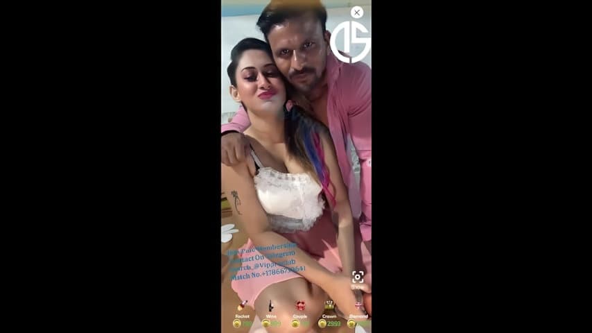 Divyanshi Live Show on App With Boyfriend