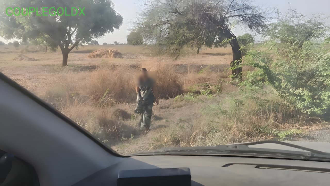 A Girl Was Urinating on the Road Called Her Into the Car and Hit Her