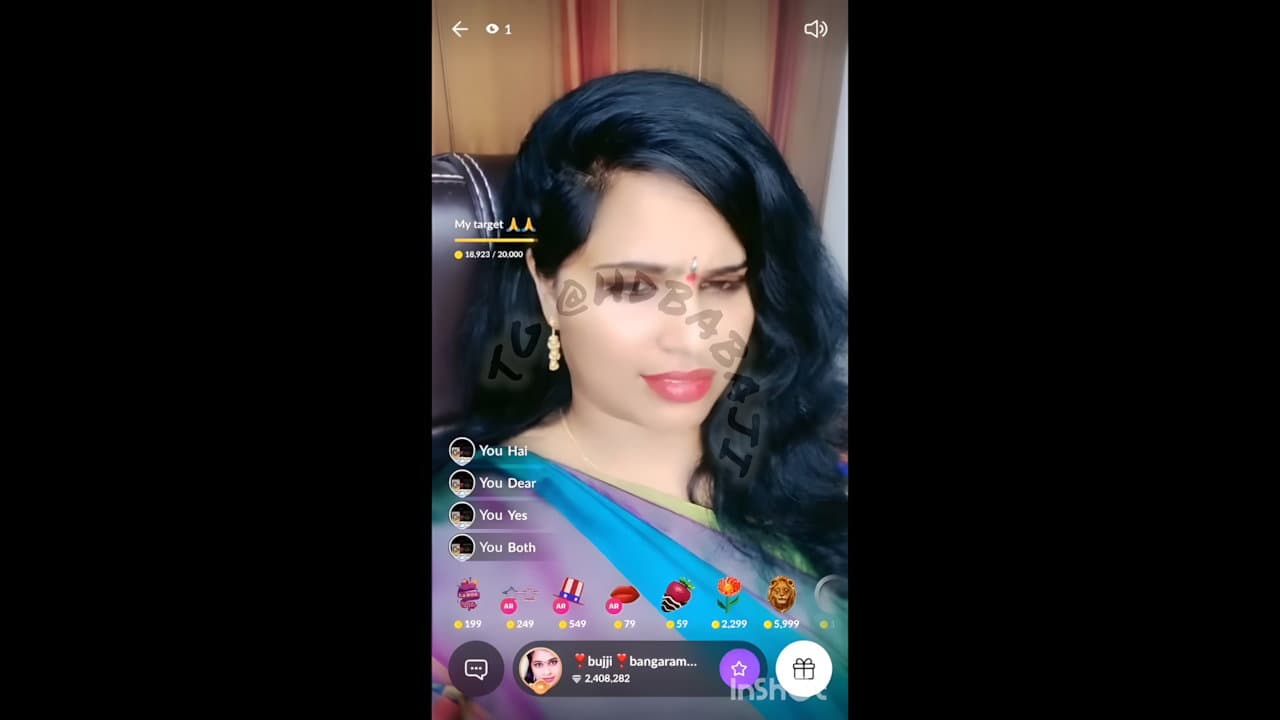 Hot Bujji Bangaram Telugu Milf Boobs And Clean Shaven Armpits Show With Face
