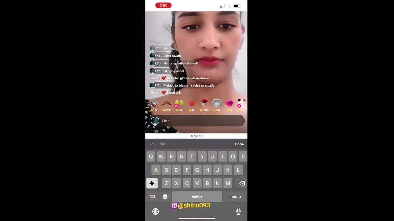 Cute Girl Nice Boobs Tango