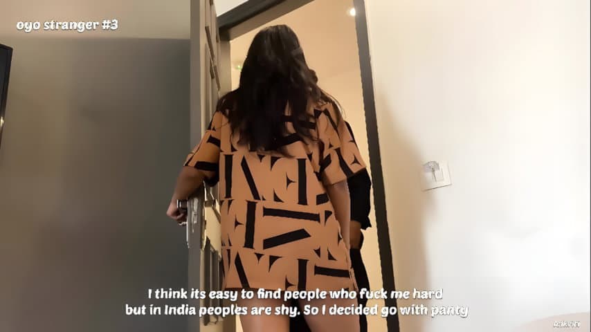 Indian Teen Seduces Oyo Hotel Staff Real Sex