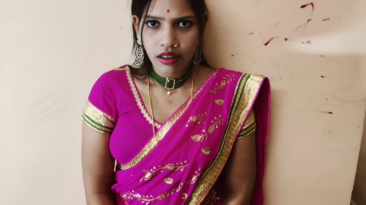 Indian Bhabhi Experiences First Rough Mouth Fucking