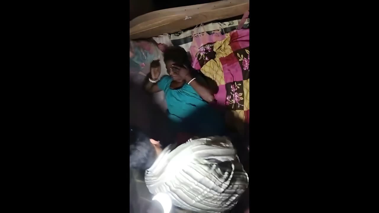 Village Bhabhi Gets Destroyed By Hubby At Midnight
