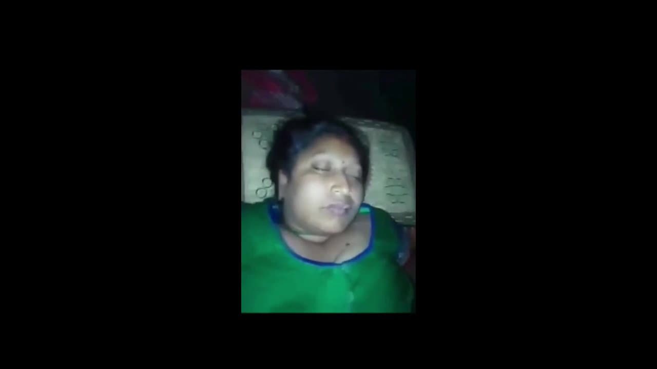 Sneaky Touching Sleeping Mom Boobs and Pussy Fucking
