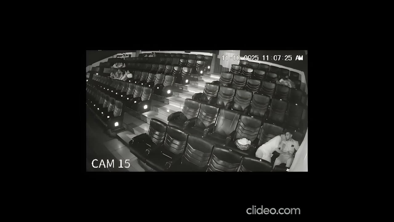 Risky Cinema Hall Public Sex Tease