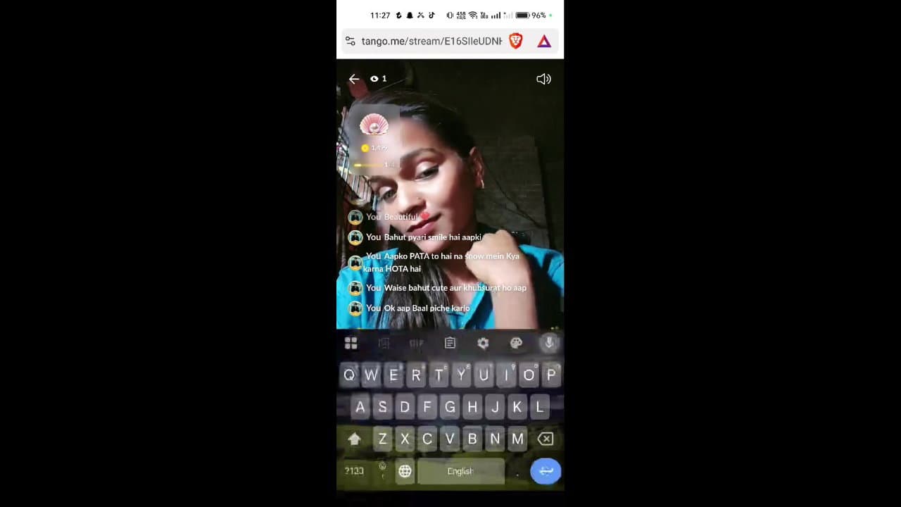 Tanu's Seductive Tango Tease