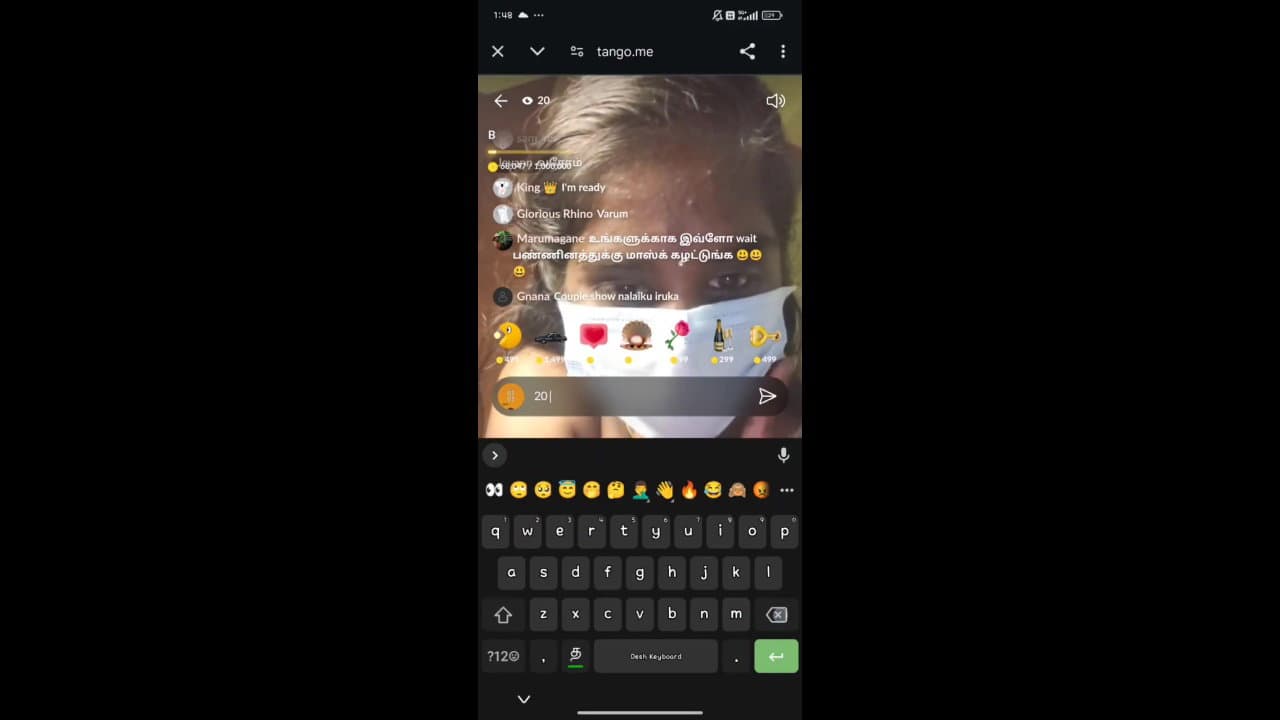 Karupu Azhagi Sensual Live Strip Show