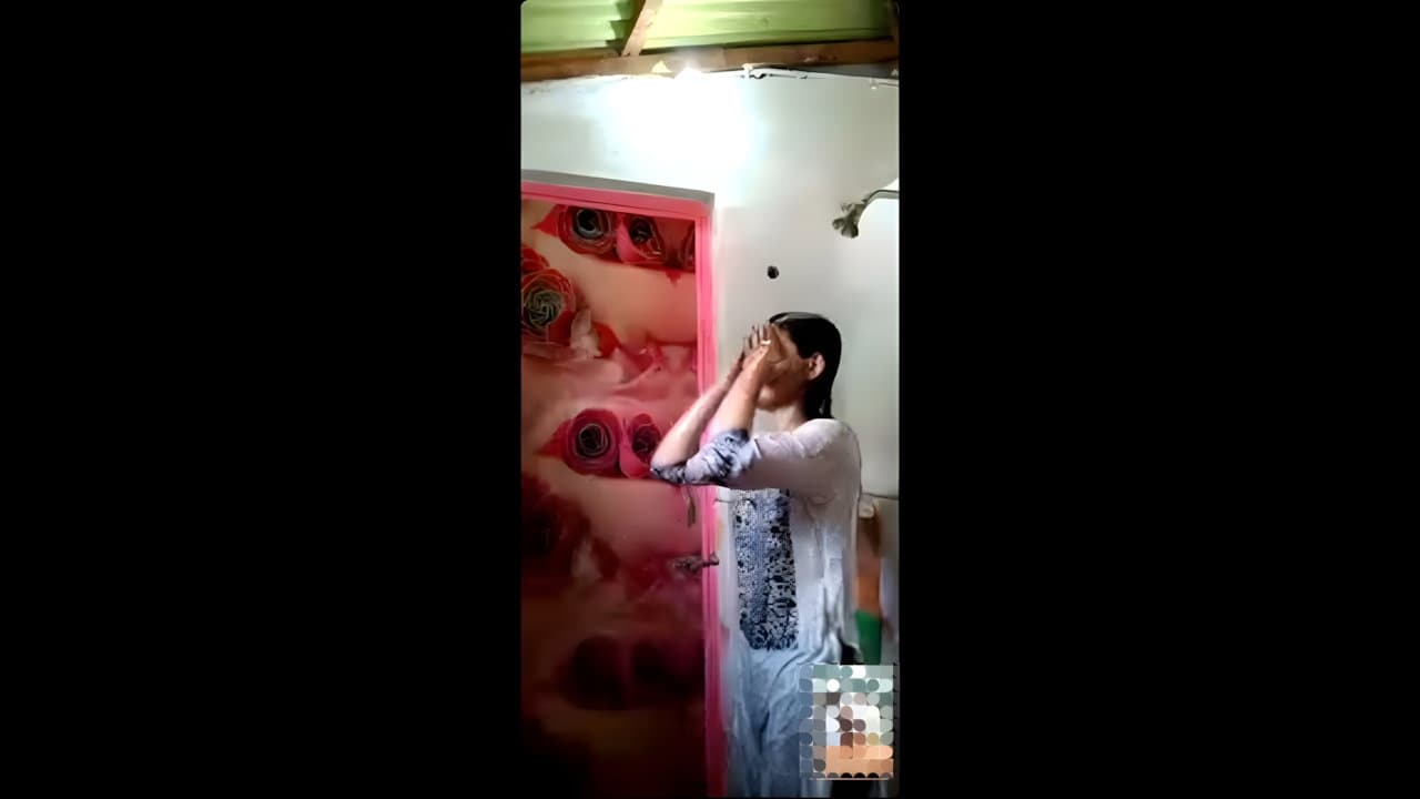 Cute Cheater Girl Fingering on Video Call with Many Boys