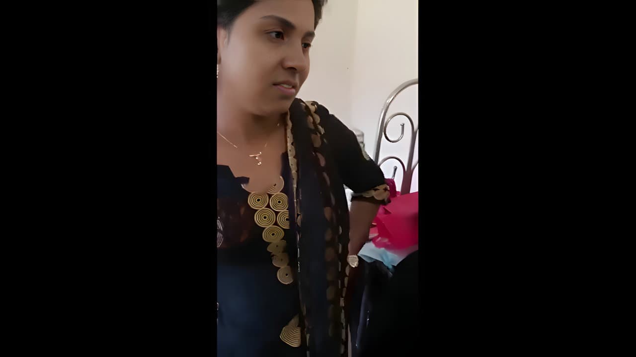 Hot Desi Couple Passionate Bedroom Sex (1)