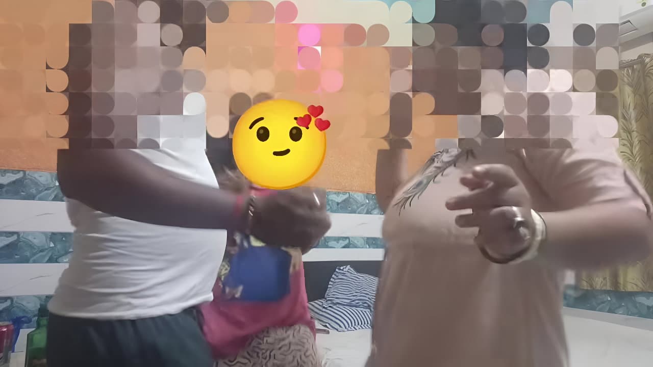 Naked Threesome Dance Leading to Hot Sex in Kolkata